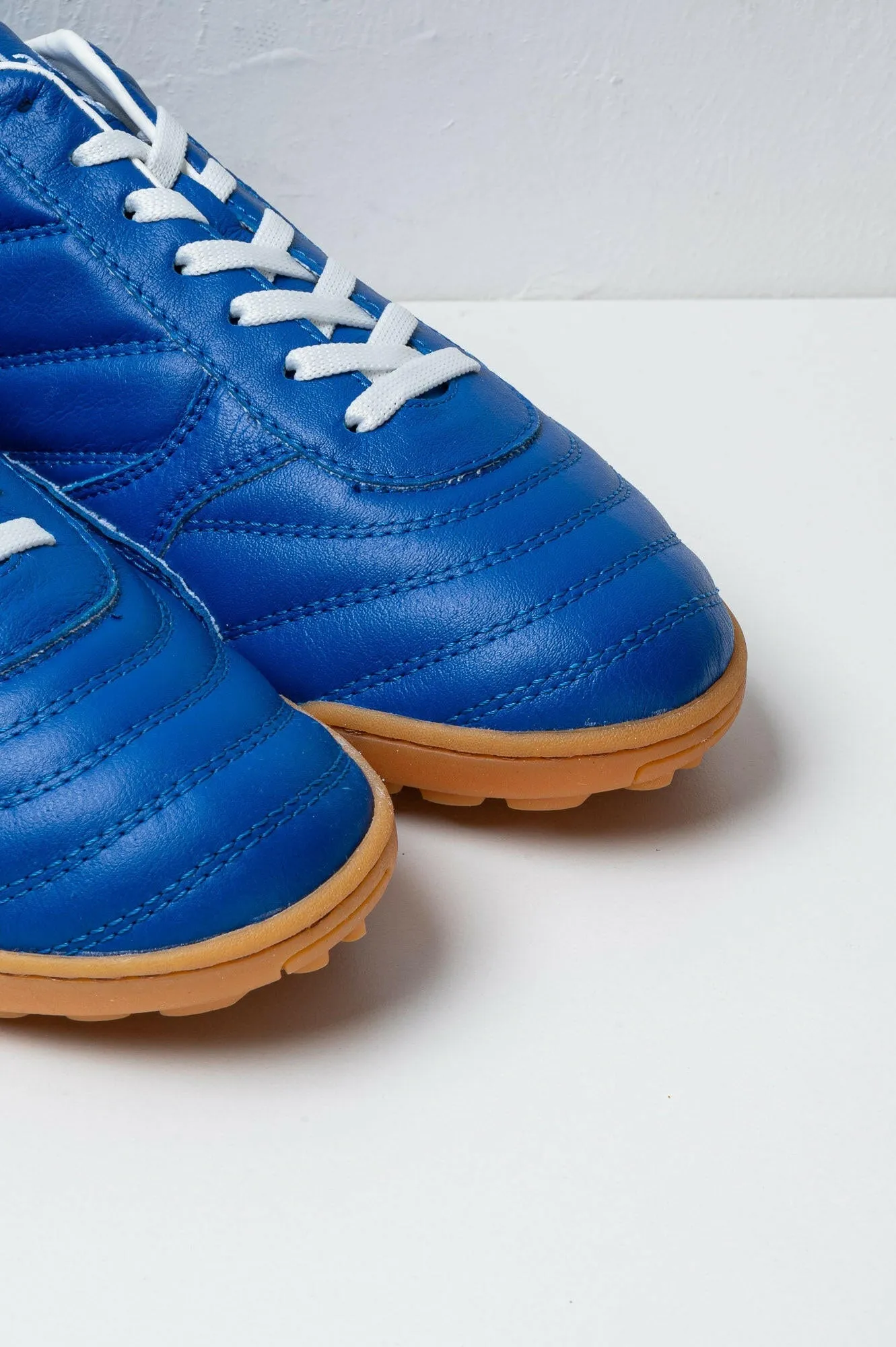 Scarpe da calcio Alloro Outdoor in pelle blu