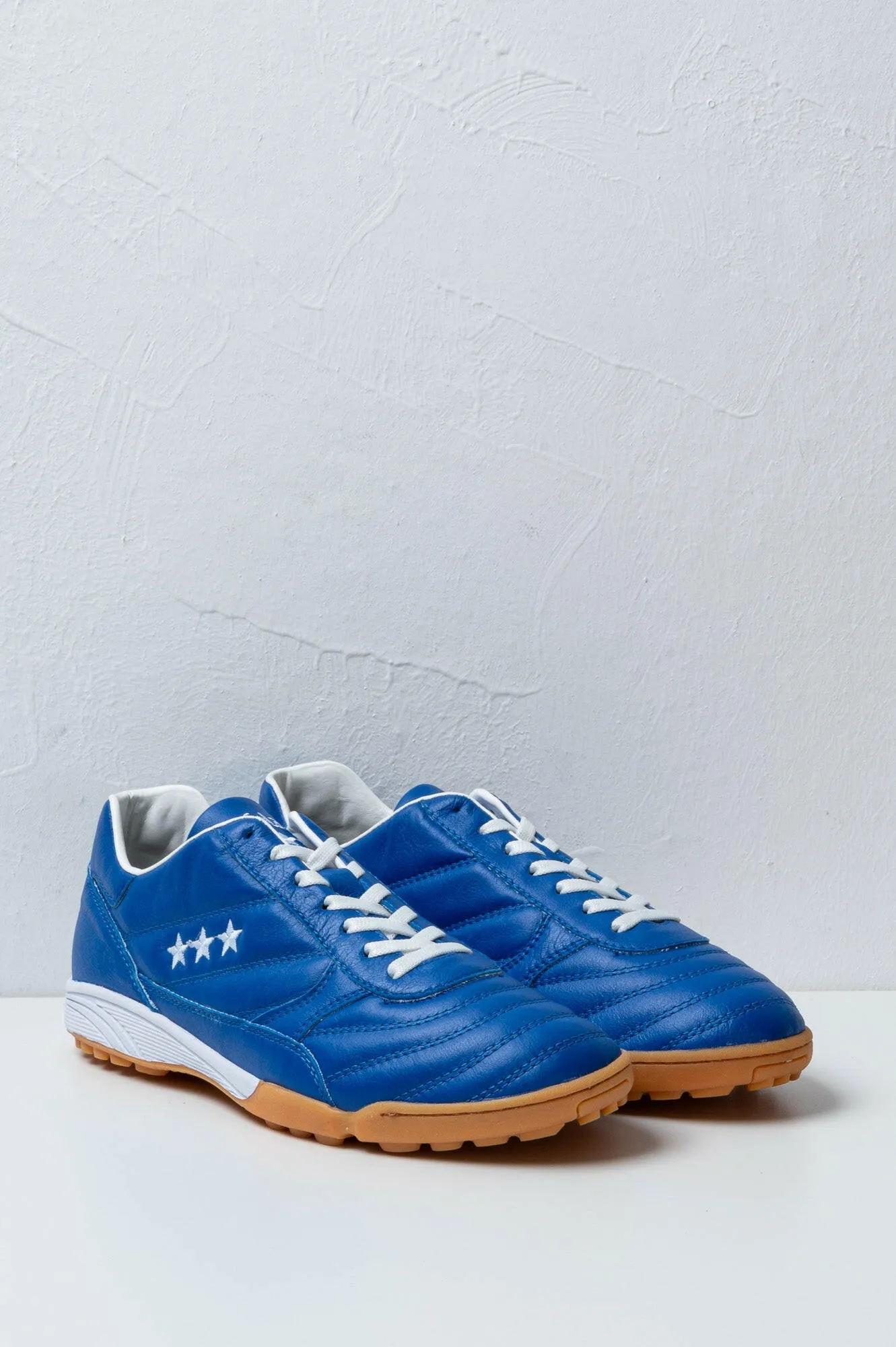 Scarpe da calcio Alloro Outdoor in pelle blu