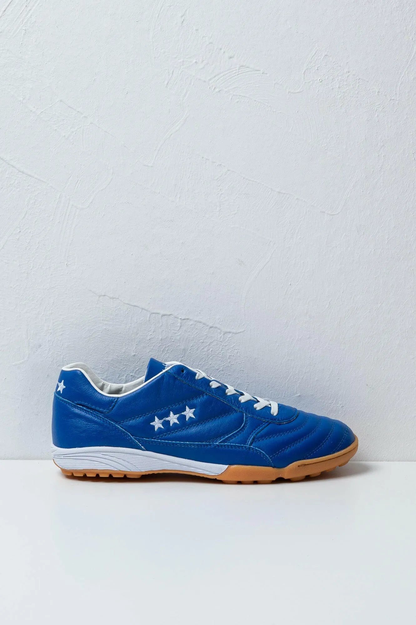 Scarpe da calcio Alloro Outdoor in pelle blu