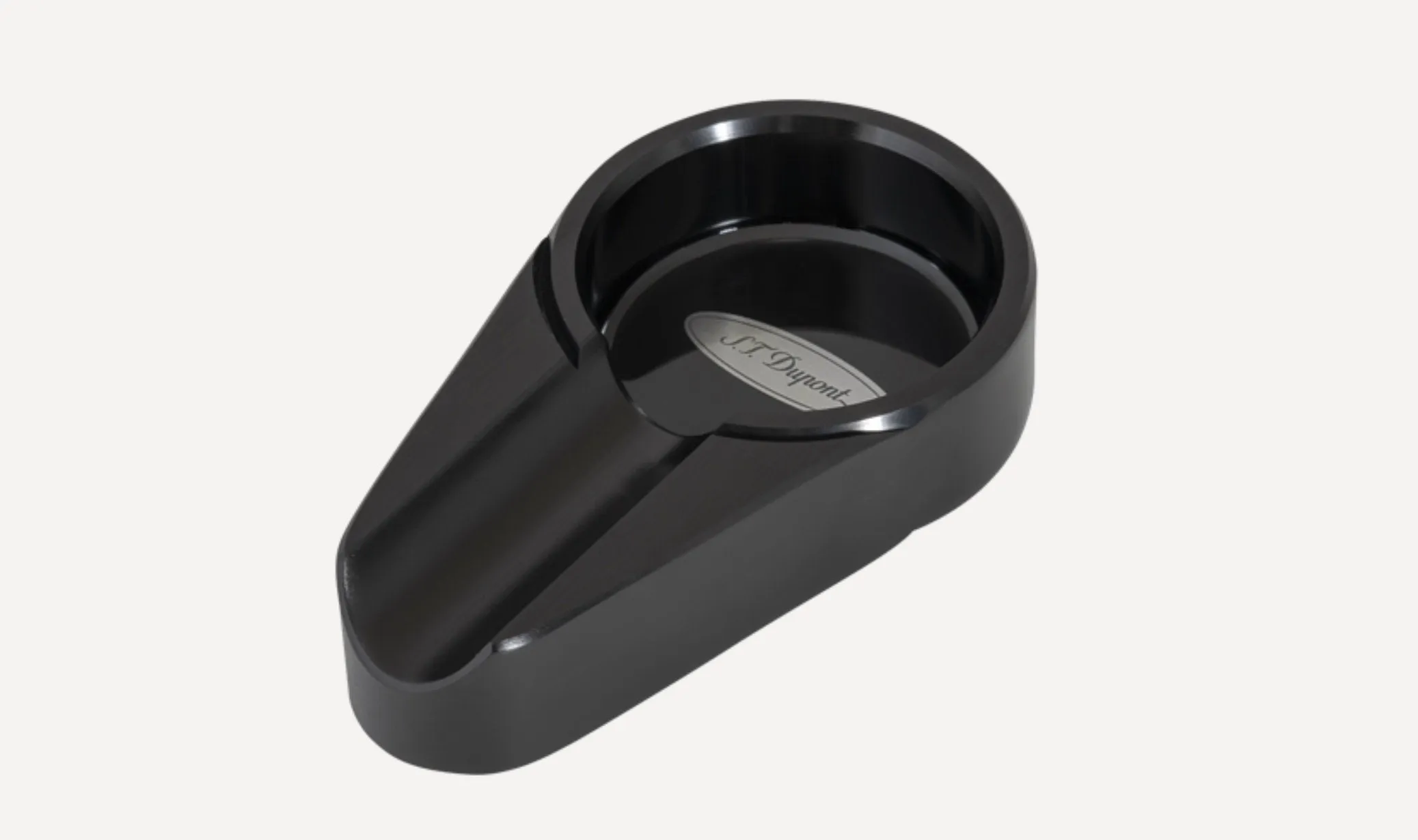 S.T. Dupont Black Aluminum Ashytray