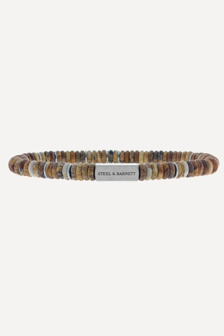 Stones Two Tone Bracelet