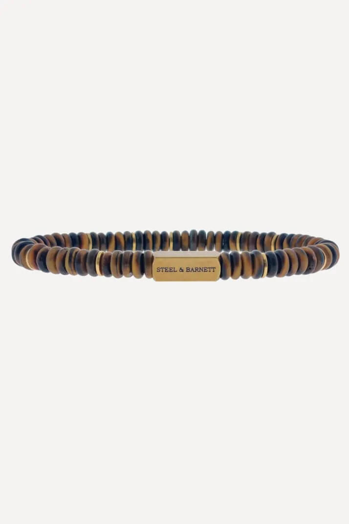 Stones Two Tone Bracelet