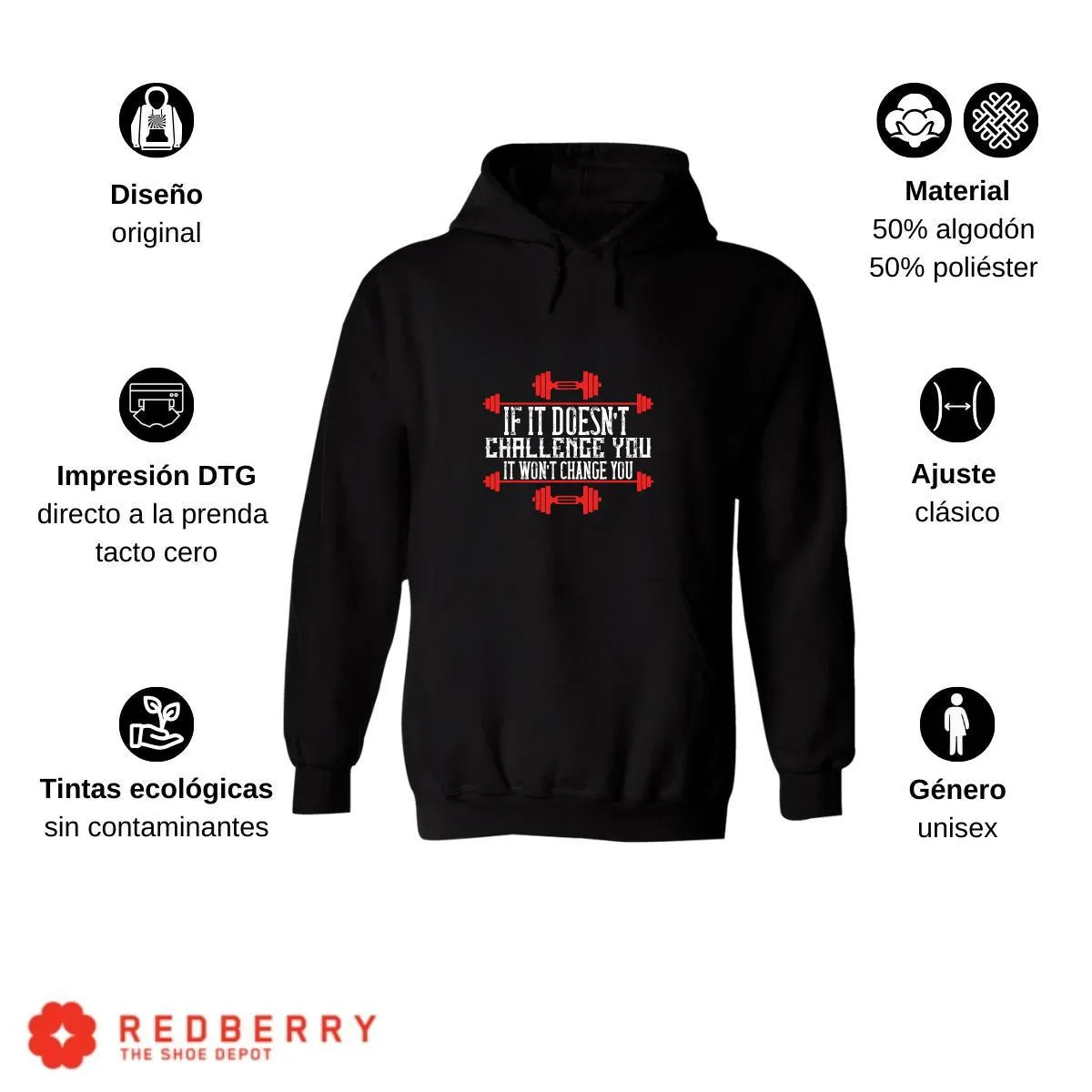 Sudadera Hombre  Hoodie Fitness Gym Ejercicio 013