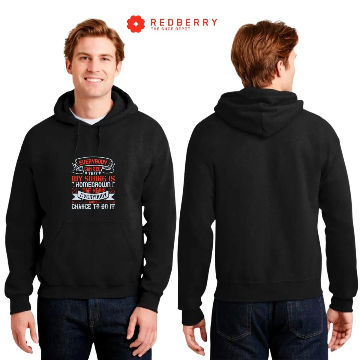 Sudadera Hombre  Hoodie Golf Deporte Frases 009