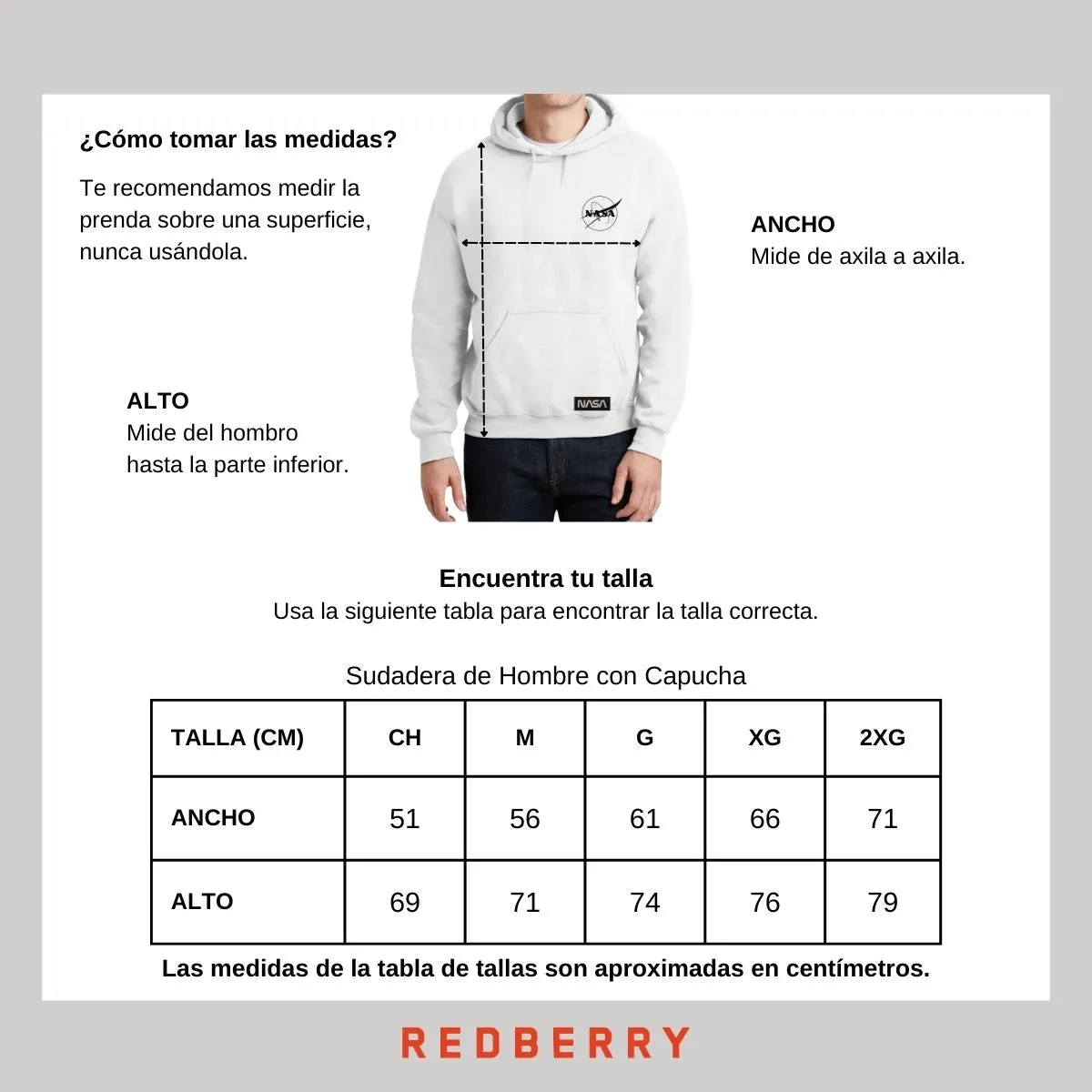 Sudadera para Hombre Hoodie Nasa Constelación