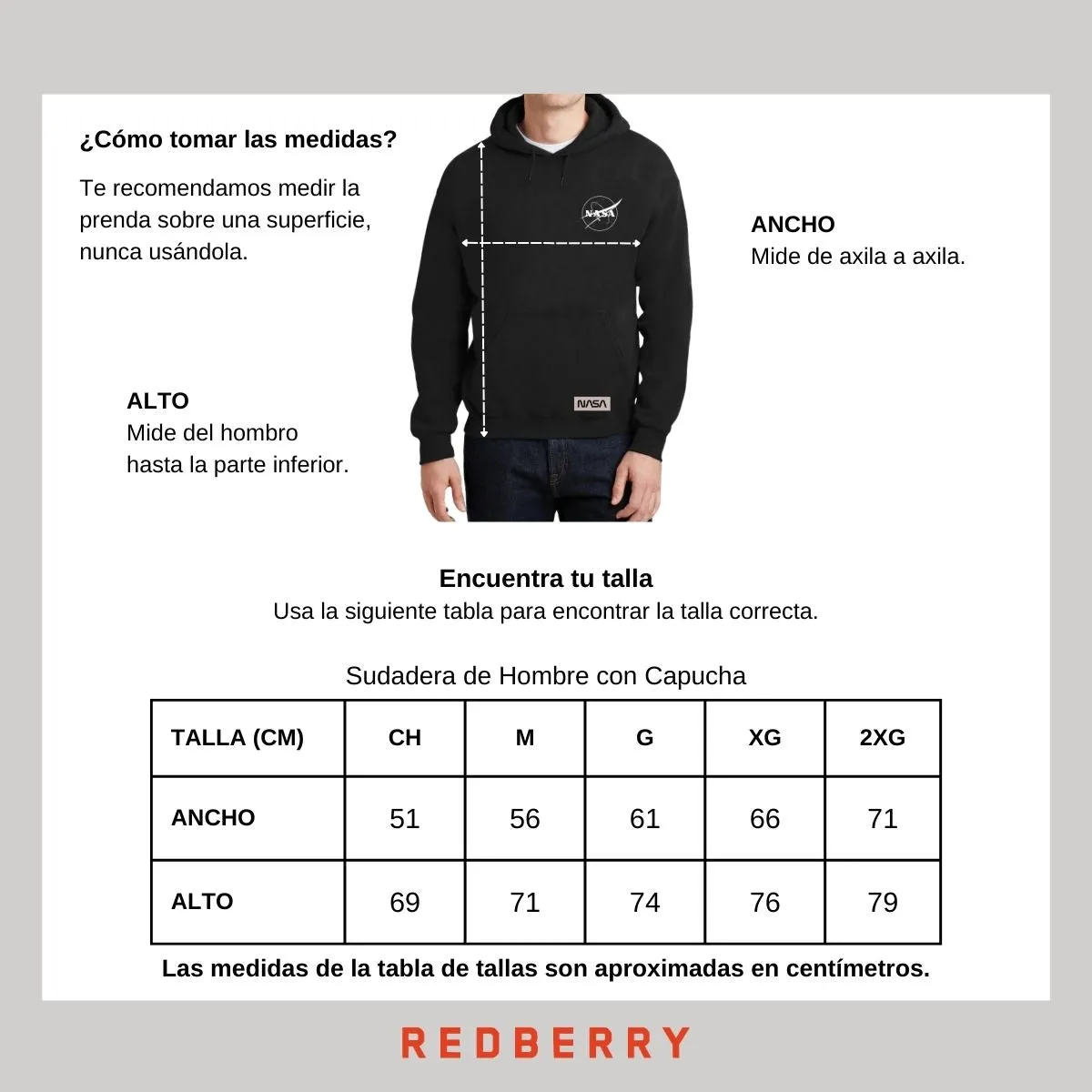 Sudadera para Hombre Hoodie Nasa Constelación