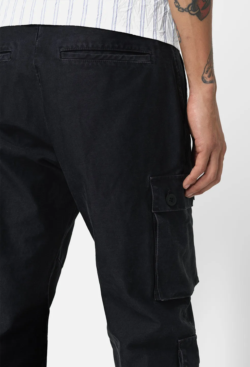 Techno Utility Cargo Pant / Black