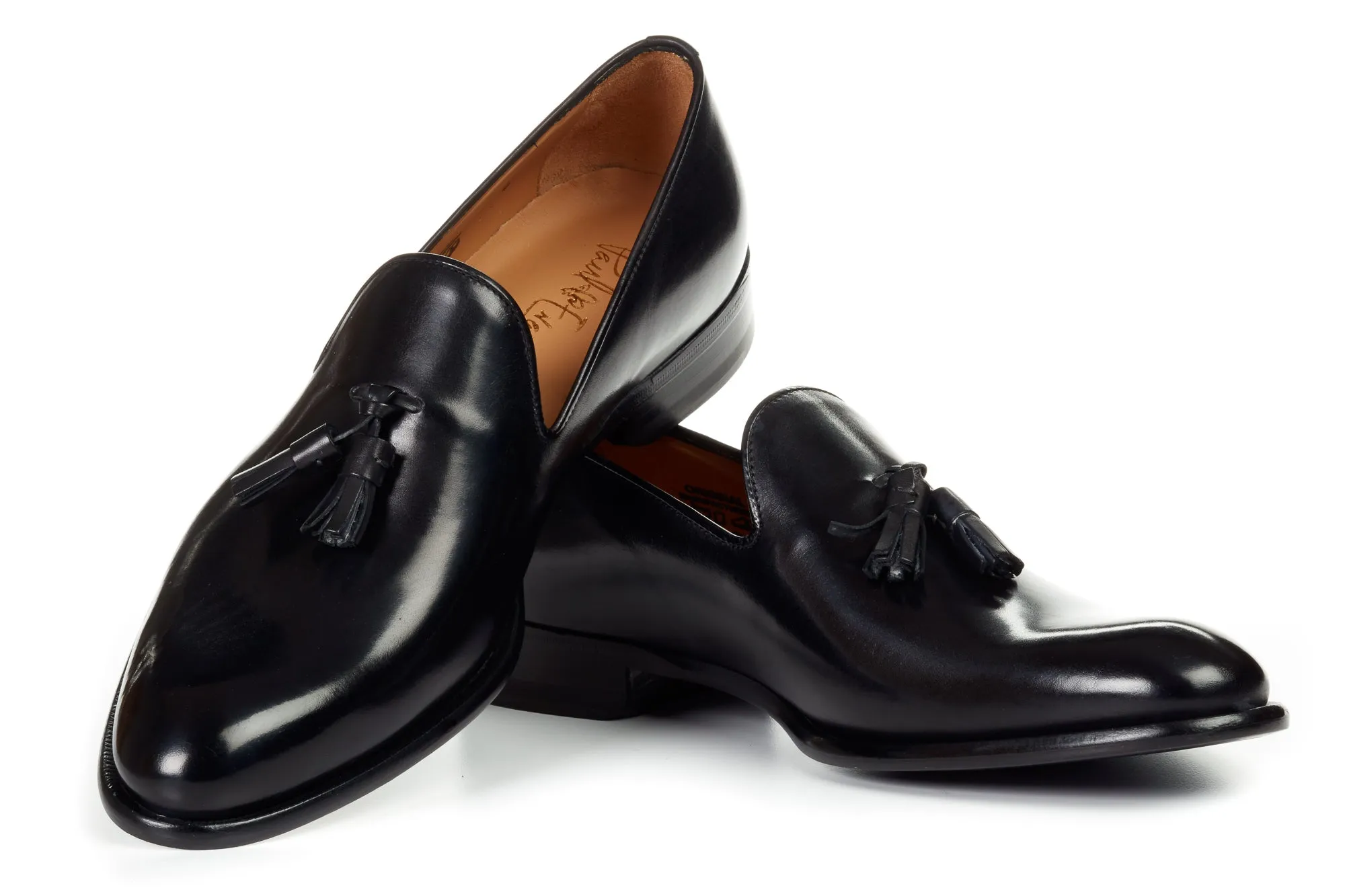 The Chaplin Tassel Loafer - Nero