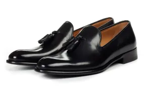 The Chaplin Tassel Loafer - Nero