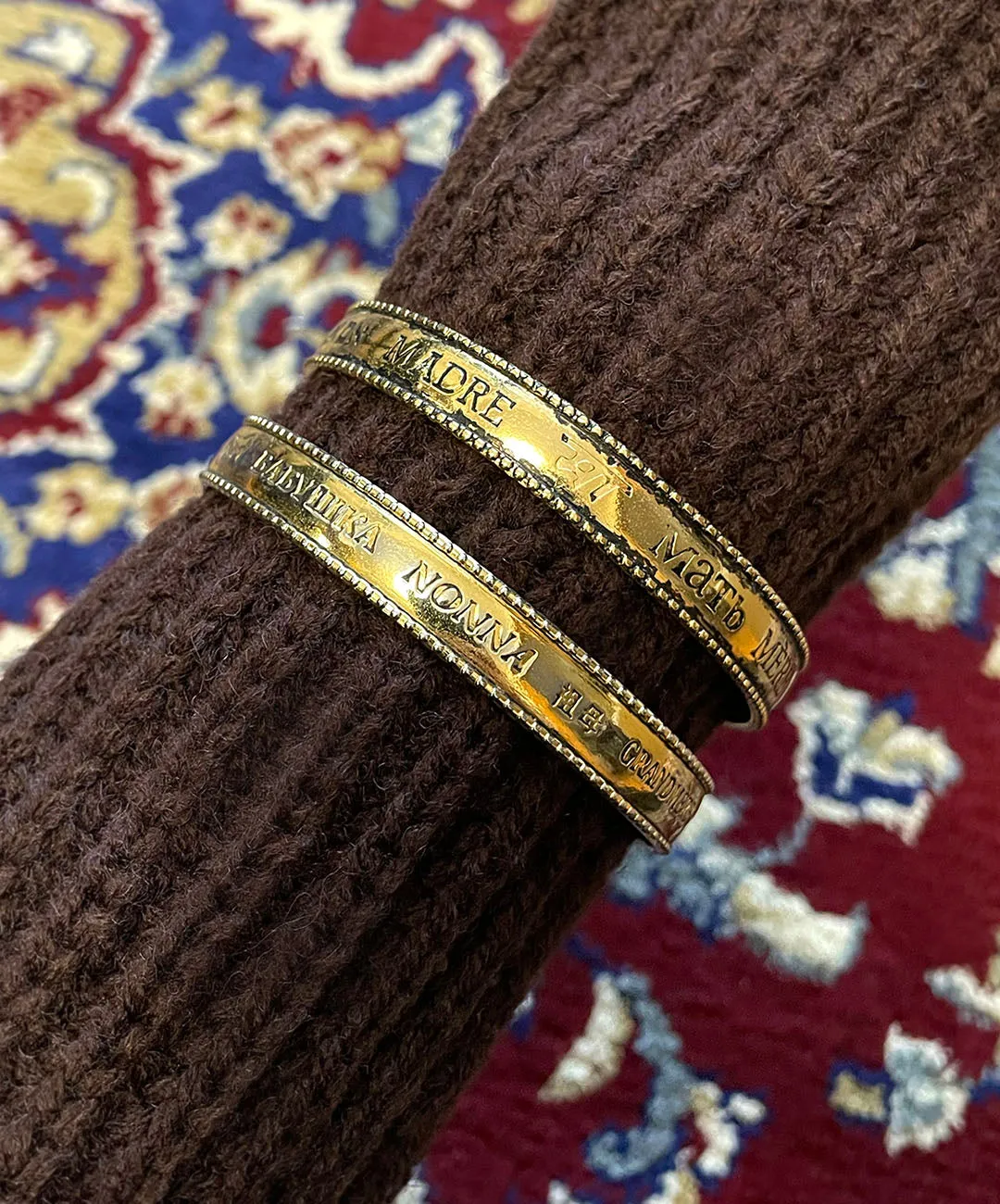 【USA輸入】ヴィンテージ AVON GRANDMOTHER バングル/Vintage AVON GRANDMOTHER Bangle