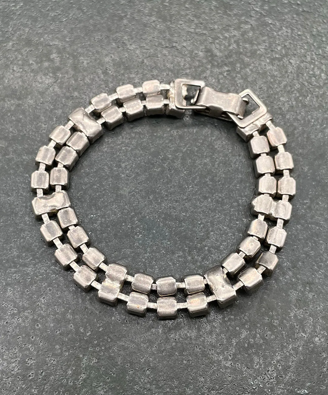 【USA輸入】ヴィンテージ クリア ビジュー ブレスレット/Vintage Clear Bijou Bracelet