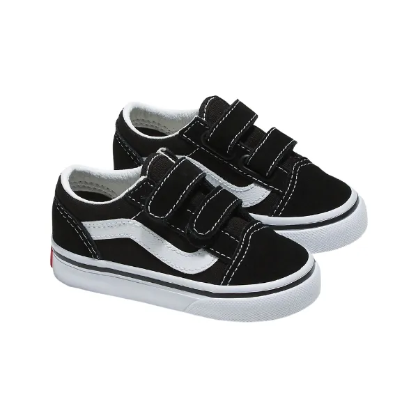 Vans Toddler Old Skool V Shoe - Black