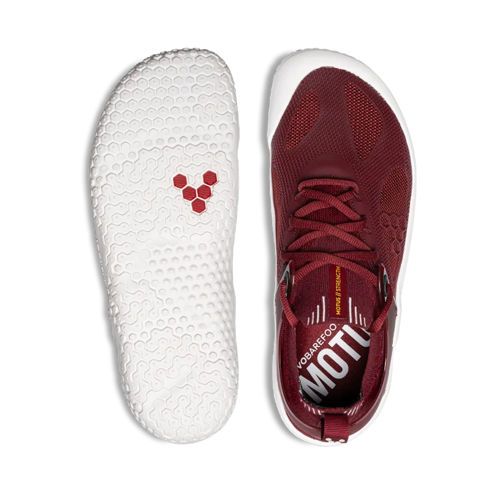 Vivobarefoot Motus Strength Mens Burgundy