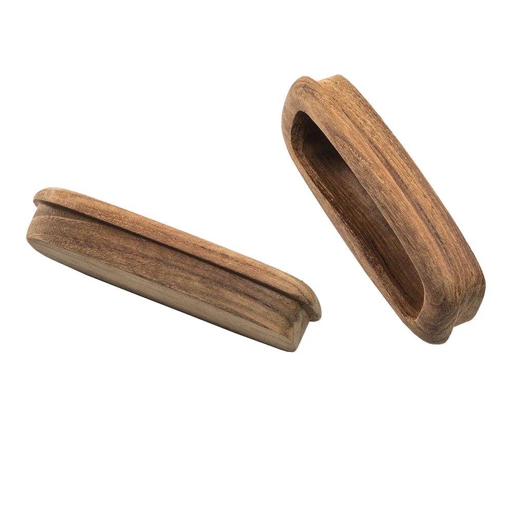 Whitecap Teak Rectangular Drawer Pull - 3-1/4L - 2 Pack [60135-A]