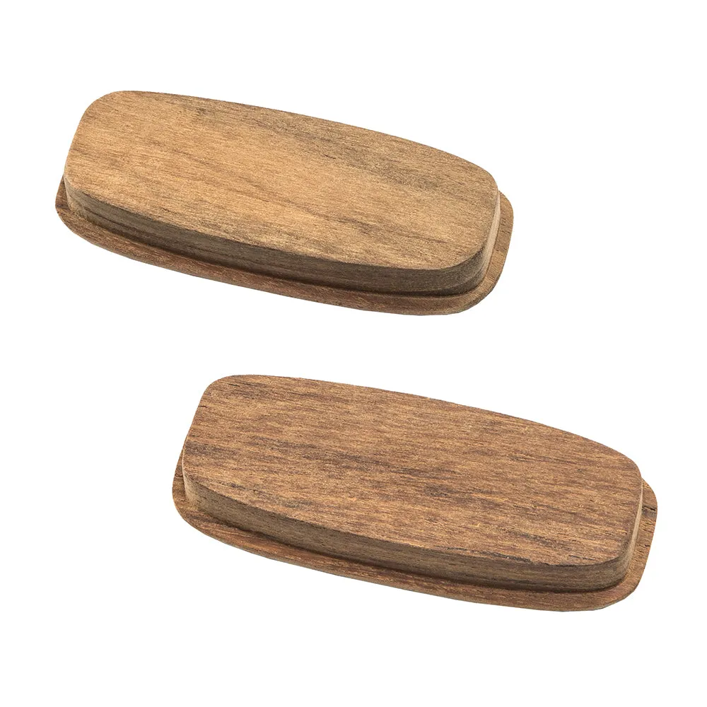 Whitecap Teak Rectangular Drawer Pull - 3-1/4L - 2 Pack [60135-A]