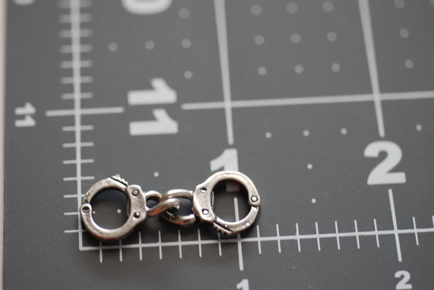 Wholesale Sterling Silver Handcuff Necklace, Handcuff charm, Sideways handcuff necklace,Horizontal Handcuff Pendant, Silver Handcuffs, dainty handcuff