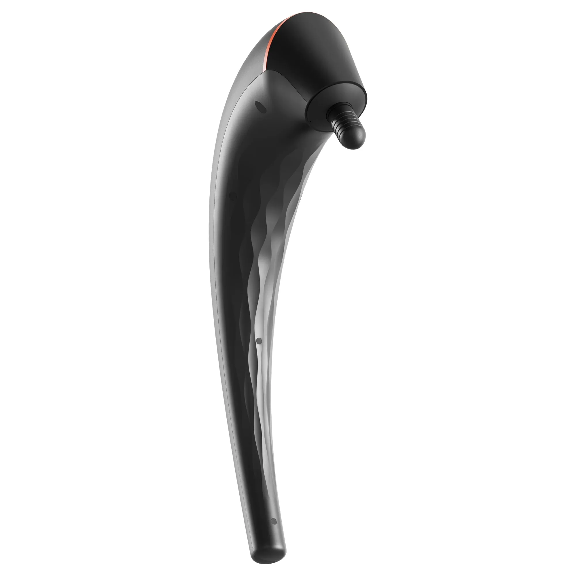 Zyllion Rechargeable Handheld Back Massager with Heat, Vibration and 5 attachments (ZMA-27)