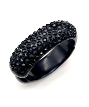 ヴィンテージ ベークライト ブラック ビジュー バングル/VINTAGE Baekeland Black BIJOU BANGLE